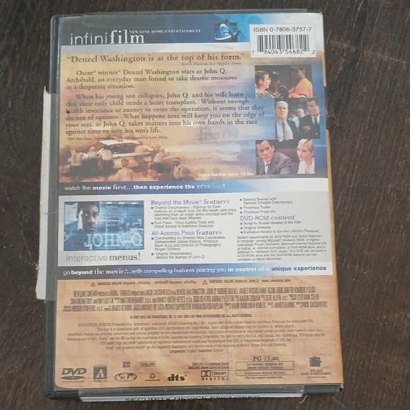 John Q DVD Movie - Picture 2 of 2